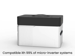 Plug And Play Complete 800w Balcony Solar System Kit With Battery And Inverter Solar Panel