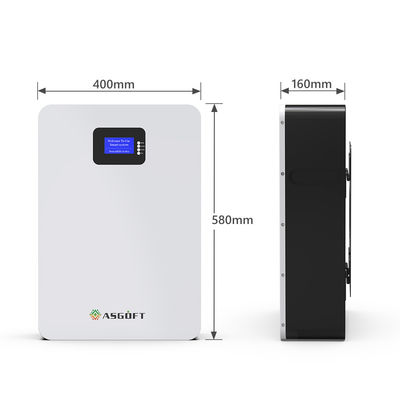 Quality  10kwh 20kwh Lithium Lifepo4 Powerwall Solar Battery Inverter 51.2V 48V 100Ah 200Ah factory