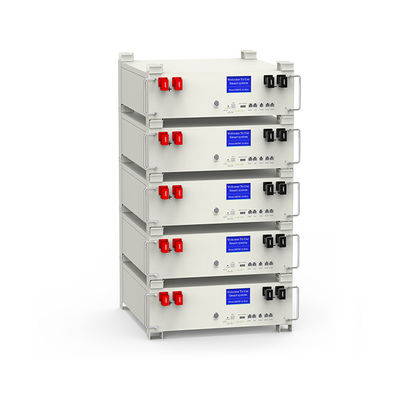 Quality  51.2V 100Ah DC Energy Storage System Home Stacked Rack Mounted LiFePO4 Battery factory