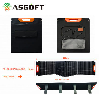 Foldable Silicon Photovoltaic Monocrystalline PV Panels System 200W 300W
