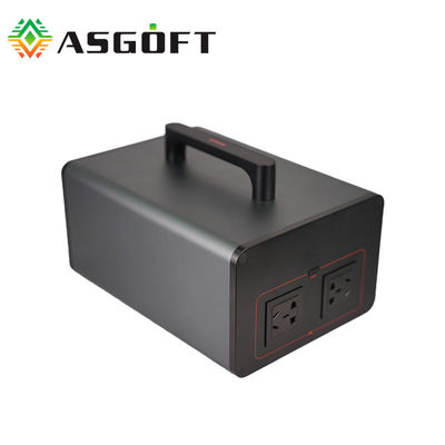700W Portable Power Station Solar Generator DC To AC 220V For Home Emergency Power Supply