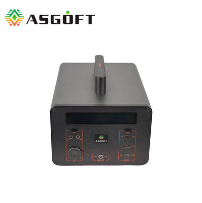 700W Portable Power Station Solar Generator DC To AC 220V For Home Emergency Power Supply