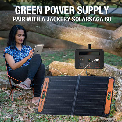 Portable Emergency Power Station Solar Generator 500W 288000mAh DC AC With Led Display