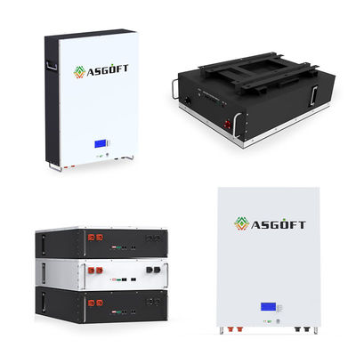 Wall Mounted Solar Energy Storage System Lfp 5kw 10kw 51.2v 48v 100ah Lifepo4 Powerwall Battery