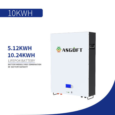 Hybrid Grid LiFePO4 Lithium Powerwall Solar Battery 51.2 V 48 Volt 5KWh