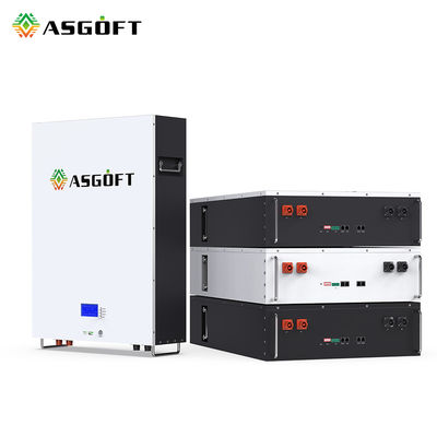 Hybrid Grid LiFePO4 Lithium Powerwall Solar Battery 51.2 V 48 Volt 5KWh