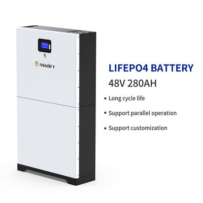 8000 Cycle 280ah Solar Stackable 48v Lifepo4 Energy Storage Battery Powerwall For Household