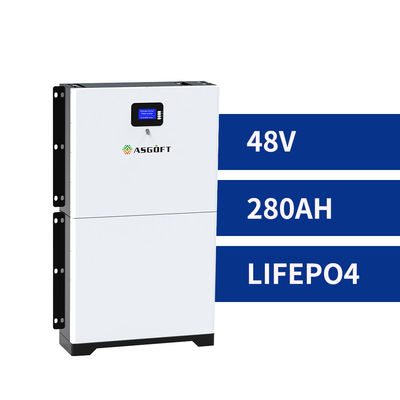 8000 Cycle 280ah Solar Stackable 48v Lifepo4 Energy Storage Battery Powerwall For Household