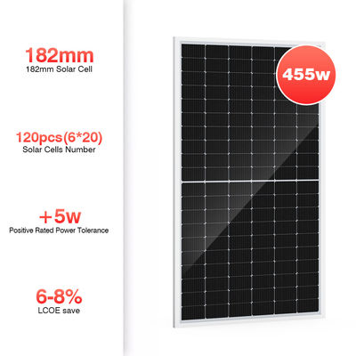 Flexible Solar Monocrystalline PV Panels Mono Half Cell 100watt 150 Watts 500w For Home Energy Storage System