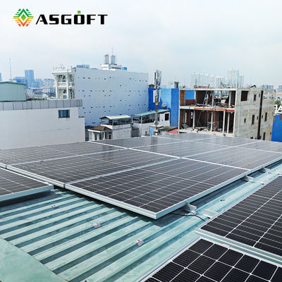 500W 550 Watts 600w Thin Film Flat Monocrystalline PV Panels Module Roof Mounting
