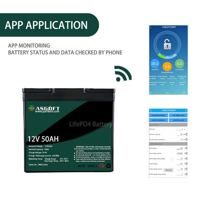 Lithium Ion Lifepo4 Battery 50ah 12V 50Ah 10kwh For Motorcycle
