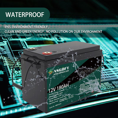 Rechargeable 180ah Lifepo4 12V Lithium Battery Pack Deep Cycle ODM