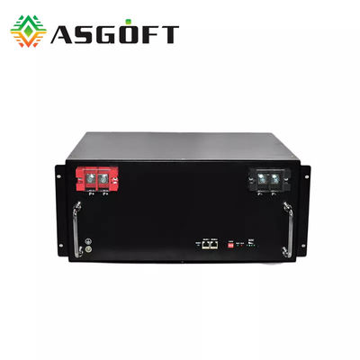 Rechargeable 6000 Cycles Lithium 200Ah 48v Lifepo4 Battery Pack For Solar Storage