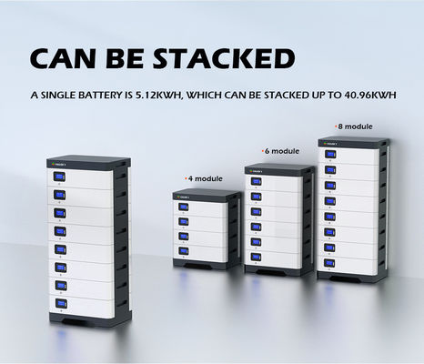 UN38.3 BMS Lifepo4 Lithium 3 Phase Powerwall Solar Battery Energy Storage