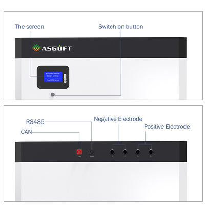 Home LFP LiFePO4 Powerwall Solar Battery 48V 100Ah 200Ah 5Kwh 10Kwh 20Kwh
