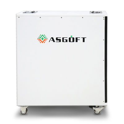 All in one Portable Battery Storage With 220Ah Capacity 25.6V Voltage MPPT Battery With Lockable Wheels and Handle
