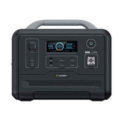 1200W 2000Wh 5V 12V Charge Power Station Power Bank For USB*4 PD*4 DC*2 Outdoor Power Supply Portable Charger