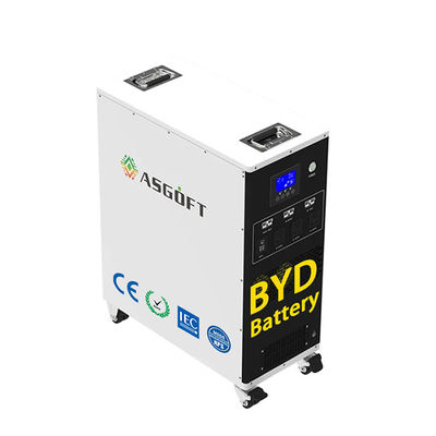 BESS Portable 6Kwh lifepo4 Battery Pack 3KW inverter output Mobile Generation