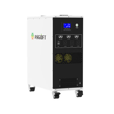 Smart Charging 6Kwh lifepo4 Battery with 3000W Inverter Portable Mobile Power