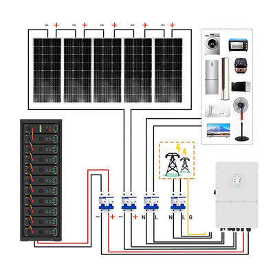 High Voltage 15kwh-750kwh Lithium Iron Battery Pack Lifepo4 51.2v 100Ah Rack Mounted Battery Lithium Ion Battery