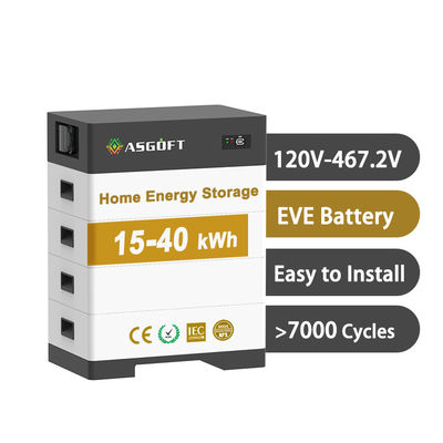 Ess 153.6v Lithium Ion Battery 100Ah 256V Stacked All In One System High Voltage Hybrid Energy Storage Battery