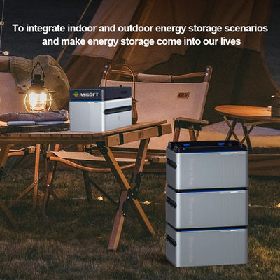 Micro Inverter Energy Storage Battery 1024wh 5120Wh Balcony Solar Portable power station 800W power station