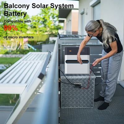 German Warehouse Ready Plug And Play 800W Balcony Solar System Battery