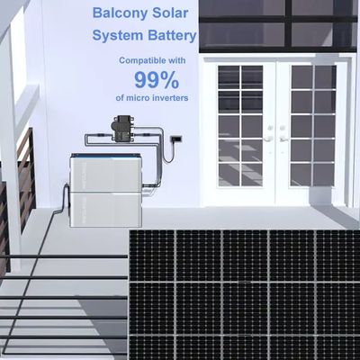 Balcony Power Station 800W Micro Inverter Balcony Solar System Battery 1000W