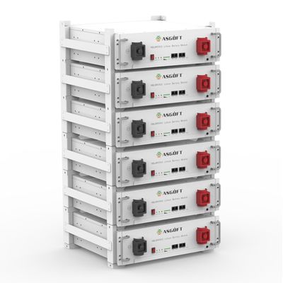Stackable 51.2V LiFePO4 Energy Storage Battery 5KWH-30KWH UL Certification