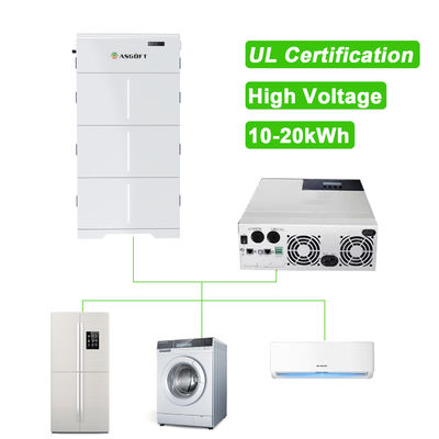 USA Home Hybrid 10kw 15kw 20kw High Voltage Ess Byd 20 KWh Lithium Battery
