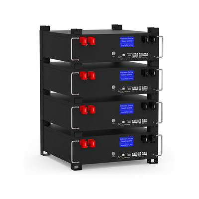 51.2V 5Kwh Solar LFP4 AKKU Lithium Ion Battery Pack 48V 100Ah LiFePO4 Battery