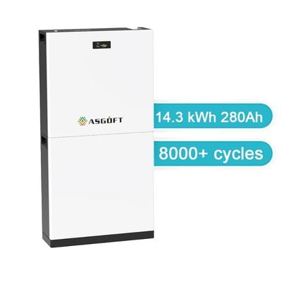 10 Years Warranty 8000+ Cycles 48V 15kWh Pack Energy Storage System Battery
