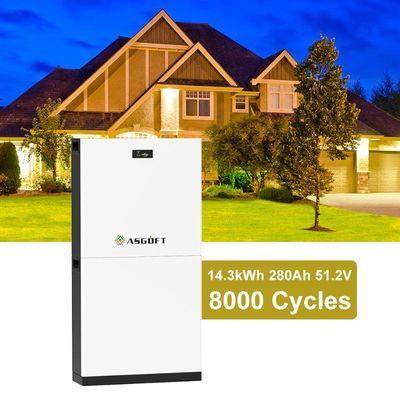 10 Years Warranty 8000+ Cycles 48V 15kWh Energy Storage System Battery Pack