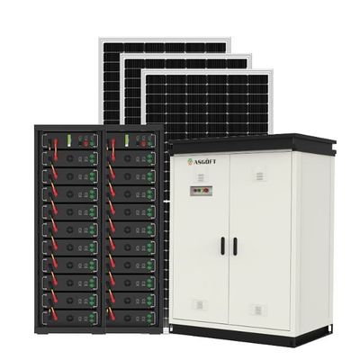50KW 100KW Outdoor Lithium Battery Storage System Hybrid Microgrid Power Plant